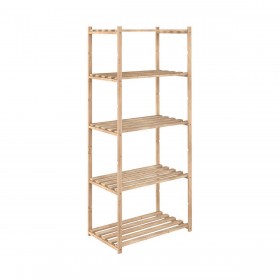 Scaffale Astigarraga Natura 171 x 65 x 40 cm Naturale Legno Marrone Pino