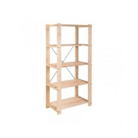 Scaffale Astigarraga Evolution 5 174,5 x 76,5 x 38,5 cm Marrone Pino 5 Mensole