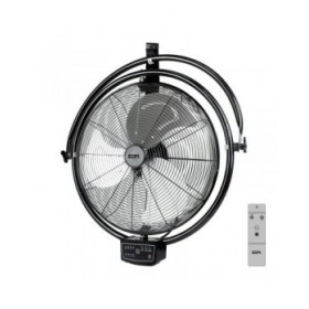 Ventilatore da Parete EDM 33520 Nero 120 W industriale Soffitto