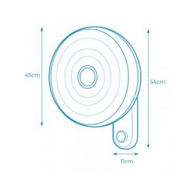 Ventilatore da Parete EDM Bianco 50 W