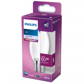 Lampadina LED Philips Candela E 6,5 W 60 W E14 806 lm 3,5 x 9,7 cm (4000 K)