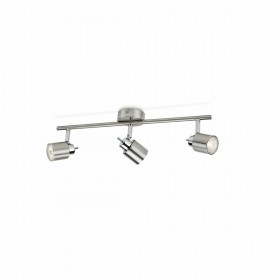 Lampadario Philips Foco Argentato Metallo 10 x 49 x 15,5 cm GU10 3