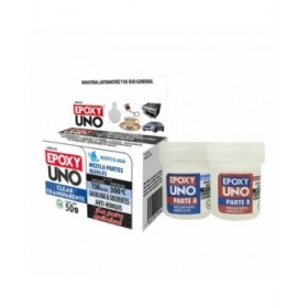 Adesivo epossidico bicomponente Fusion Epoxy Black Label Unoc40 Universale Incolore 50 g