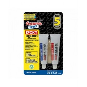 Adesivo epossidico bicomponente Fusion Epoxy Black Label Att5 30 g