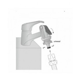 Adattatore per rubinetto Aqua Control C2025 Universale