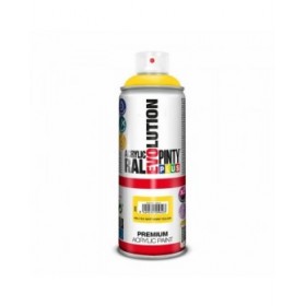 Vernice spray Pintyplus Evolution RAL 1021 Sunny Yellow 400 ml Mat