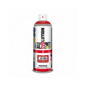 Vernice spray Pintyplus Evolution RAL 3020 Traffic Red 400 ml Mat