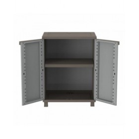 Armadio per Scope Terry Jrattan 370 Grigio Resina 68 x 37,5 x 91,5 cm 1 Mensole