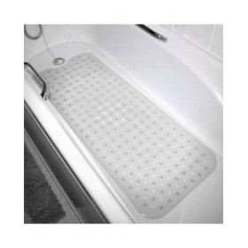 Tappetino Antiscivolo da Doccia Exma Trasparente PVC 100 x 40 cm