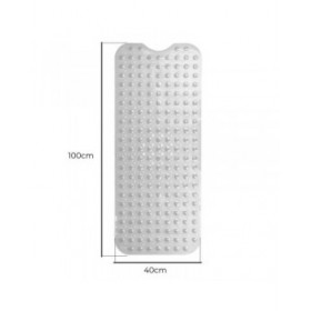 Tappetino Antiscivolo da Doccia Exma Trasparente PVC 100 x 40 cm