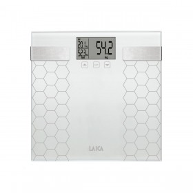 Bilancia Digitale da Bagno LAICA PS5014 Bianco Vetro 180 kg