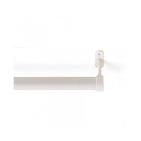 Supporto per asta dell'armadio Stor Planet Cintacor Bianco Ovalada 15 x 25 mm (2 Unità)