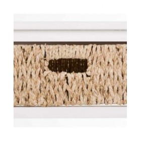 Credenza Alexandra House Living Bianco Corda Legno MDF 86 x 38 x 88 cm
