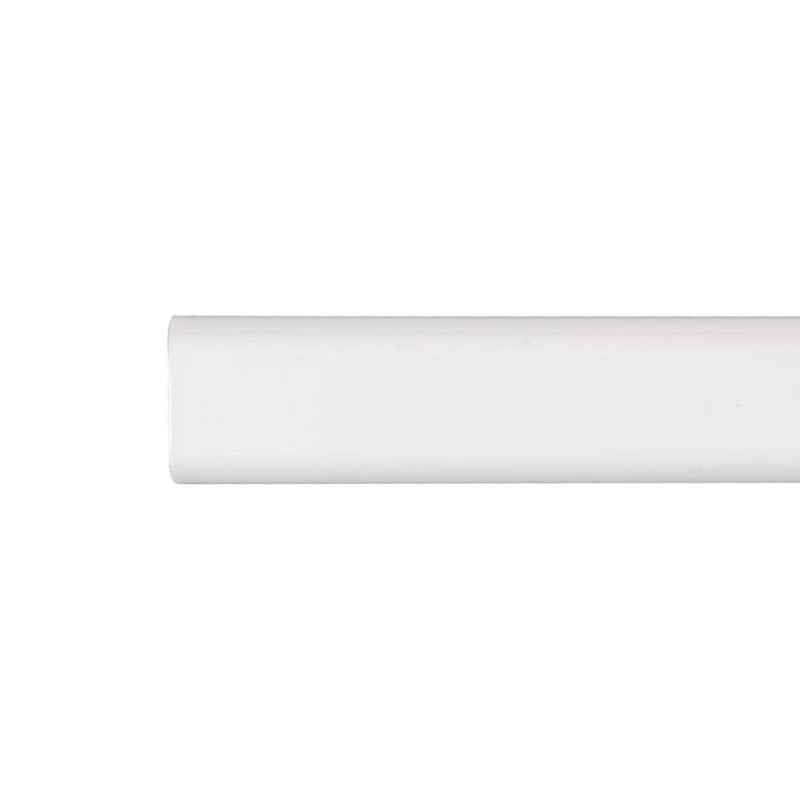 Asta per guardaroba Stor Planet Cintacor Bianco Ovalada 100 cm 15 x 25 mm