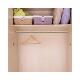 Asta per guardaroba Stor Planet Cintacor Bianco Ovalada 150 cm 15 x 25 mm