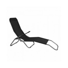 Lettino da spiaggia Lifetime Nero 187 x 60 x 93 cm