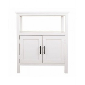 Credenza Alexandra House Living Bianco Legno di pino Legno MDF 80 x 40 x 68 cm
