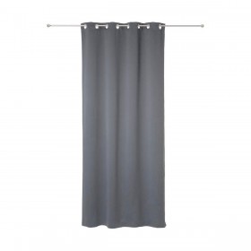 Tende Atmosphera Opaco Grigio Poliestere 2 Unità (135 x 240 cm)