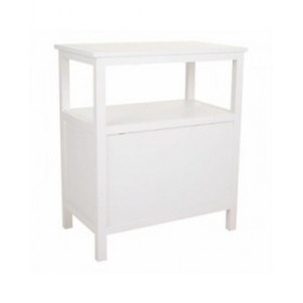 Credenza Alexandra House Living Bianco Legno di pino Legno MDF 80 x 40 x 68 cm
