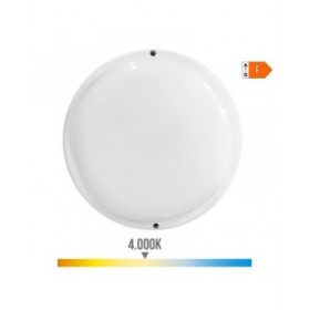 Applique da Parete EDM 32446 Bianco Plastica F 18 W 120 W 1820 Lm Sensore di Movimento Sensore di luce Rotondo (4000 K)