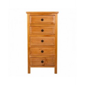 Cassettiera Alexandra House Living Marrone Legno di pino Legno MDF 93 x 37 x 47 cm