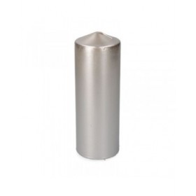 Candela Dorato Argentato Ø 7 x 20 cm 1 Unità