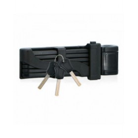 Lucchetto con chiave Dunlop Acciaio Rettangolare Pieghevole