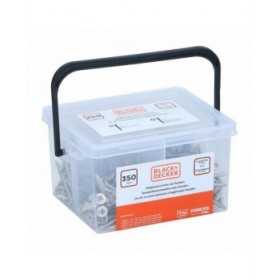 Kit di viti Black & Decker Pozidriv Legno 350 Pezzi
