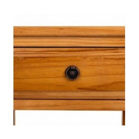 Comodino Alexandra House Living Marrone 62 x 36 x 45 cm