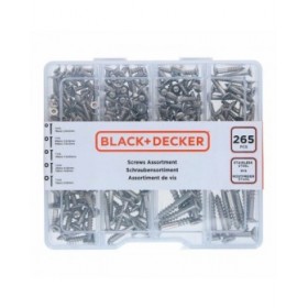 Kit di viti Black & Decker Torx 265 Pezzi