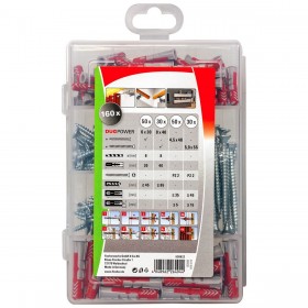 Dadi e viti Fischer duopower 160 Pezzi