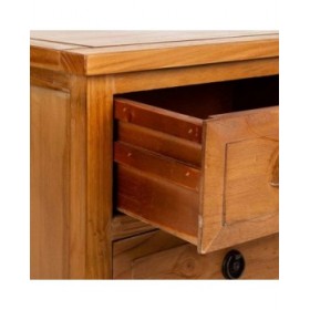 Comodino Alexandra House Living Marrone 62 x 37 x 47 cm