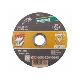 Dischi da taglio Wolfcraft 8463000 Ø 125 mm (10 Unità)