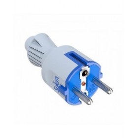 Spina per presa di corrente Solera 2p+t 706ckb Bianco 16 A 250 V