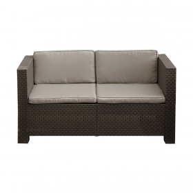 Mobili da giardino SP Berner Diva Tropea Antracite Grigio scuro (4 Pezzi)