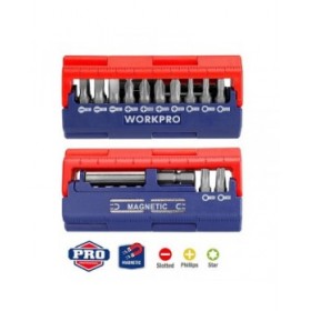 Set di punte Workpro Cacciavite 13 Pezzi