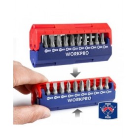 Set di punte Workpro Cacciavite 13 Pezzi