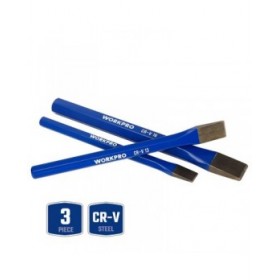 Set di scalpelli Workpro 3 Pezzi