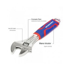 Chiave inglese regolabile Workpro 10" 25 cm