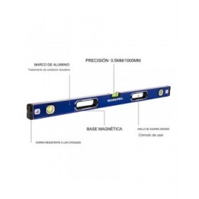 Livello di Schiuma Workpro Alluminio 60 cm Magnetico