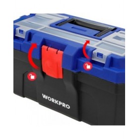 Cassetta degli Attrezzi Workpro PVC Plastica 41 x 23 x 20,5 cm
