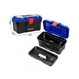 Cassetta degli Attrezzi Workpro PVC Plastica 41 x 23 x 20,5 cm