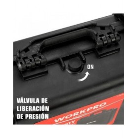 Valigetta per attrezzi Workpro Plastica dura 46,5 x 36 x 17,5 cm