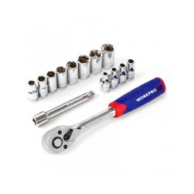 Set di chiavi a bussola Workpro 3/8" 12 Pezzi