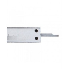 Calibro Workpro Vernier Alluminio 0,02 mm