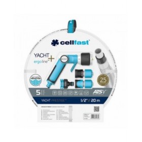Set di Tubi flessibili con accessori Cellfast Yacht PVC 20 m Ø 12,5 mm Estensibile