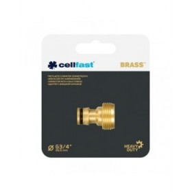 Connettore tubo Cellfast 3/4" Ottone Rubinetto Interno