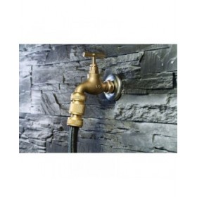 Connettore tubo Cellfast 3/4" 1/2" Ottone Rubinetto