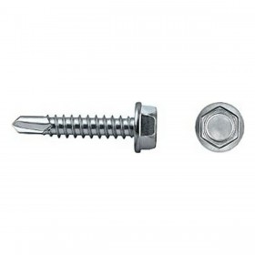 Vite autofilettante CELO 5,5 x 19 mm Vite per lamiera 500 Unità Zincato