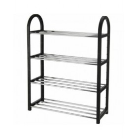 Scarpiera 5five Simply Smart Metallo Alluminio 50 x 65 x 19 cm 4 Mensole